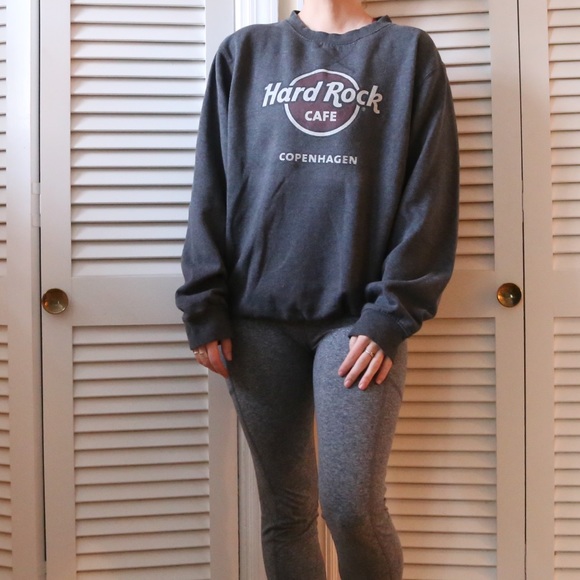 Hard Rock Cafe Sweaters - hard rock copenhagen crewneck
